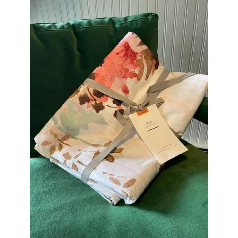 Anthropologie LELIE TWIN Duvet Cover Floral NWT